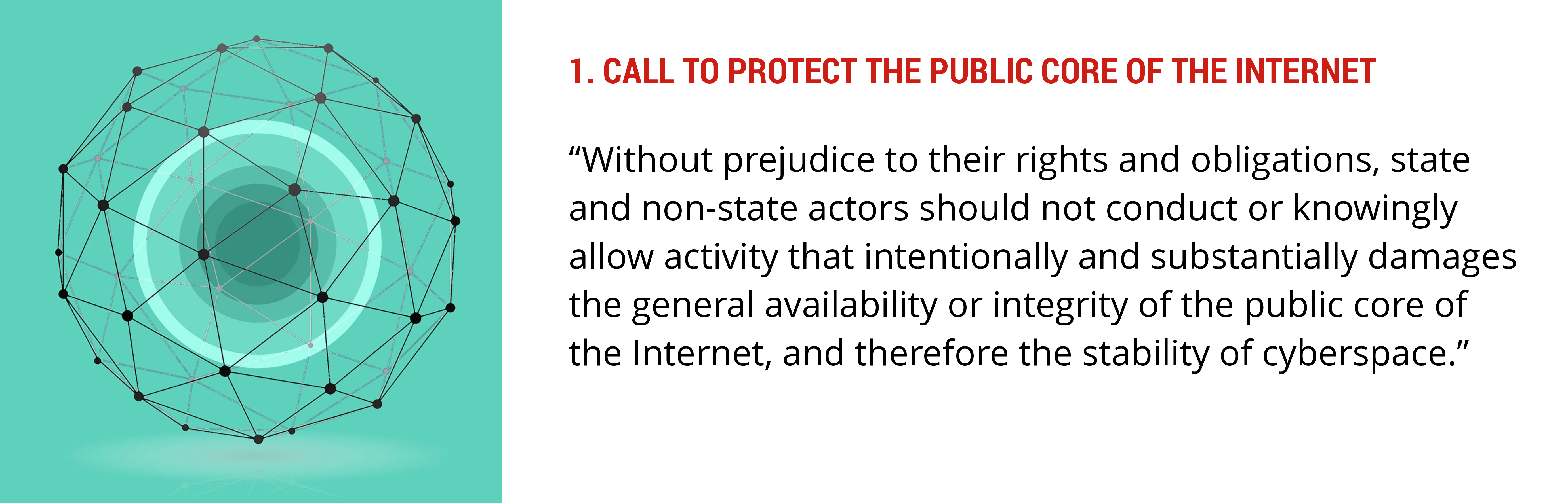 Norm to Protect the Public Core of the Internet 