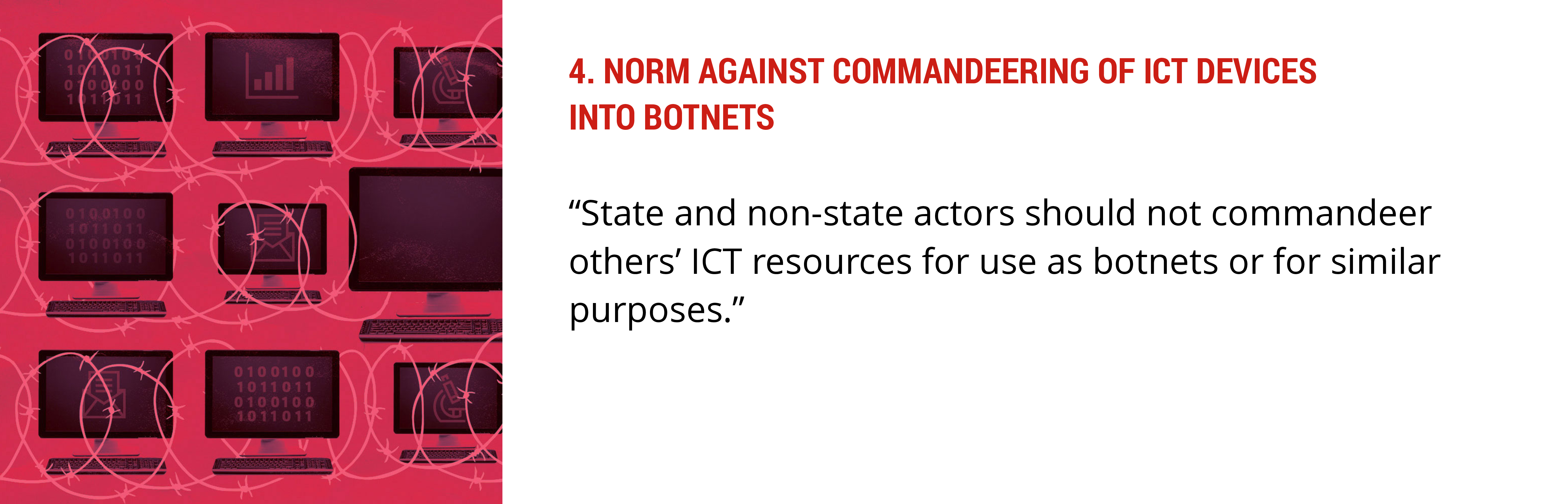 Norm Against Commandeering of ICT Devices into Botnets 