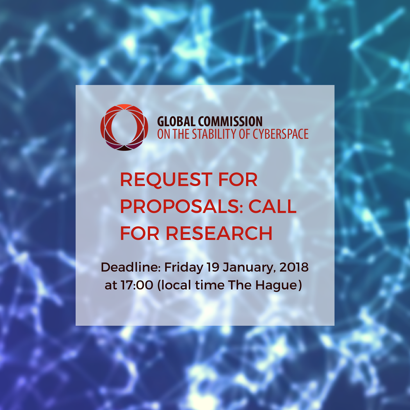 GCSC Request for Proposals: Call for Research [closed]