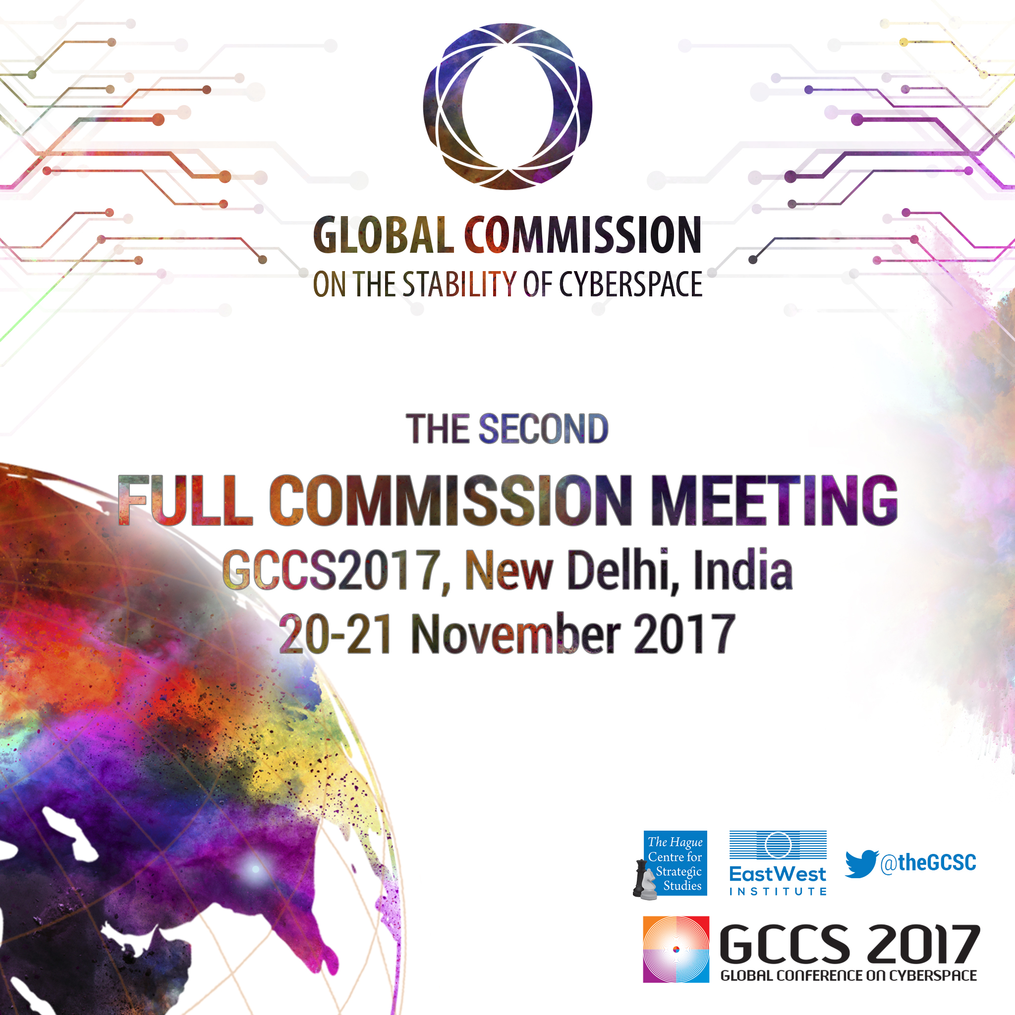 The Global Commission on the Stability of Cyberspace (GCSC) to convene in New Delhi