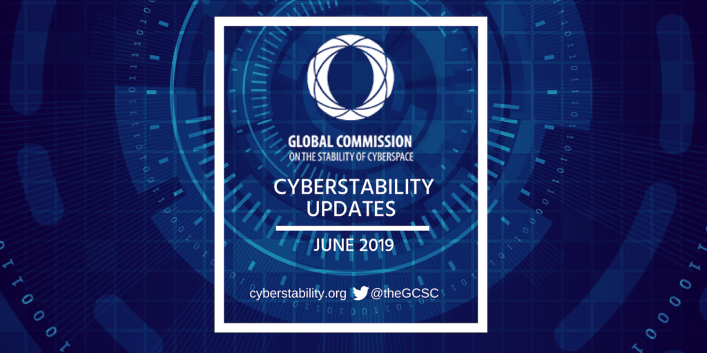 Cyberstability Update – June 2019