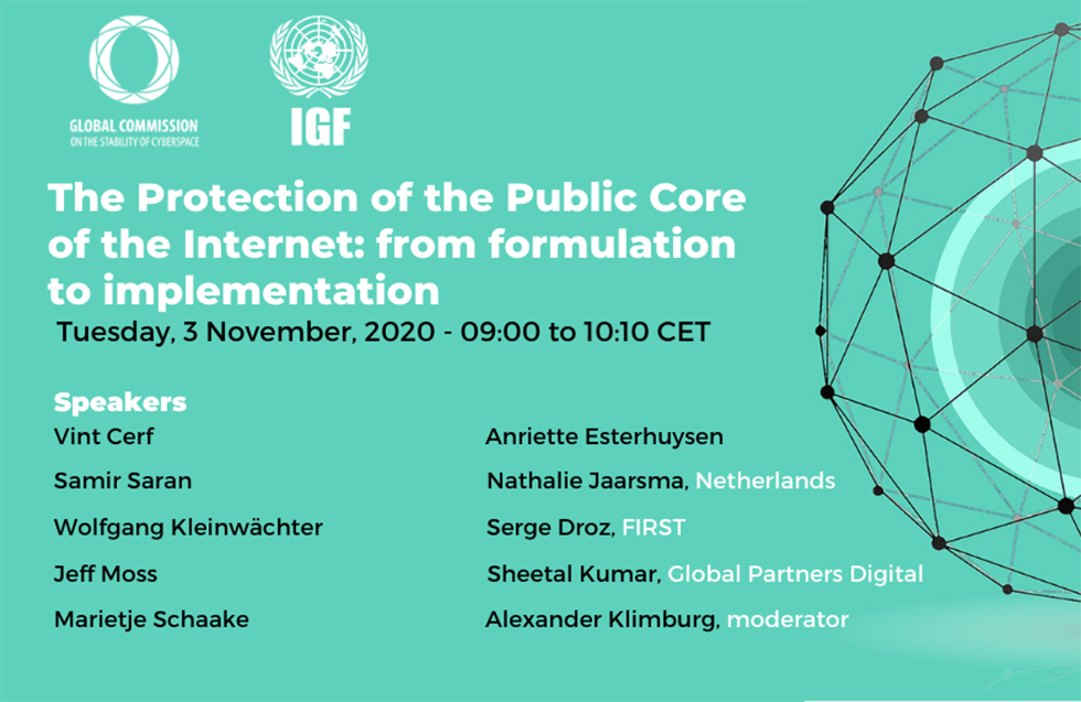 Video: Protecting the Public Core of the Internet: from
                  Formulation to Implementation