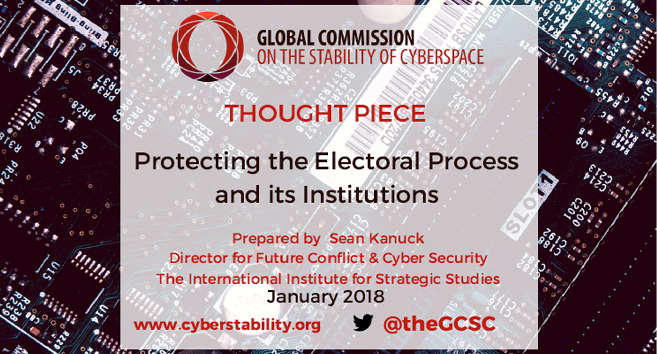 Protecting the Electoral Process and its Institutions
