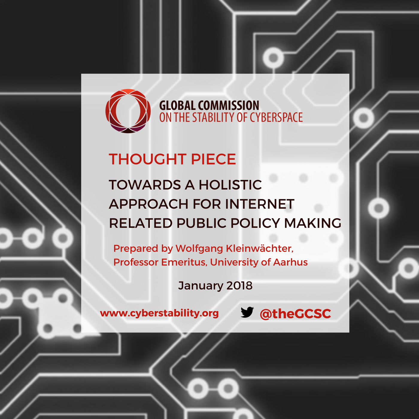  Global Commission Proposes Definition of the Public Core of
                  the Internet